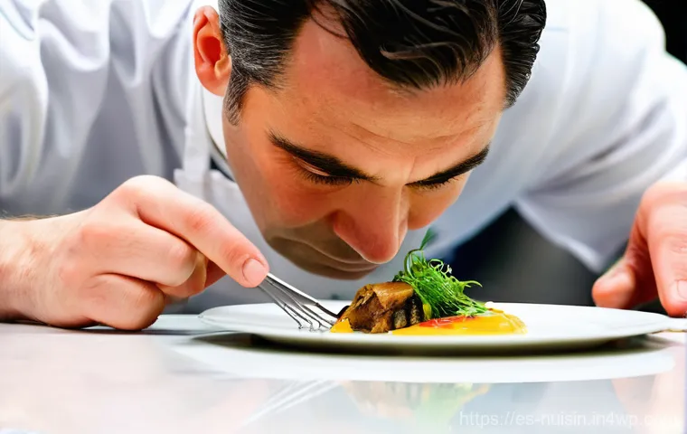 국제 요리 대회와 문화 교류의 중요성 - **Prompt:** A passionate chef, a man with a focused and creative demeanor, is surrounded by an inspi...