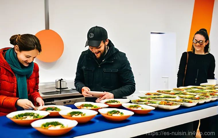요리 교류 활동의 피드백과 개선 방법 - **Vibrant "Latin American Culinary Journey" Themed Gathering**
    "A lively, indoor culinary gather...